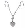 Зажим для клитора Intimate Heart-shaped Chain