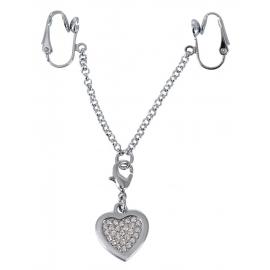 Зажим для клитора Intimate Heart-shaped Chain - 4