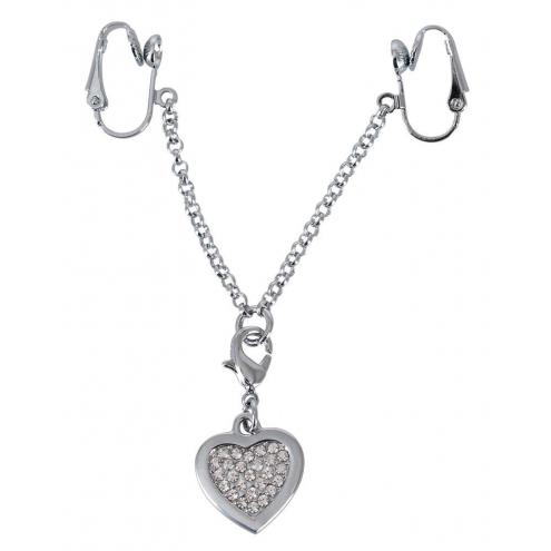 Зажим для клитора Intimate Heart-shaped Chain