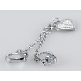 Зажим для клитора Intimate Heart-shaped Chain - 3
