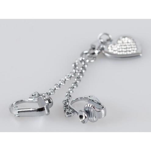 Зажим для клитора Intimate Heart-shaped Chain