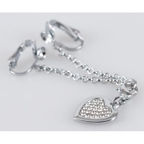 Зажим для клитора Intimate Heart-shaped Chain