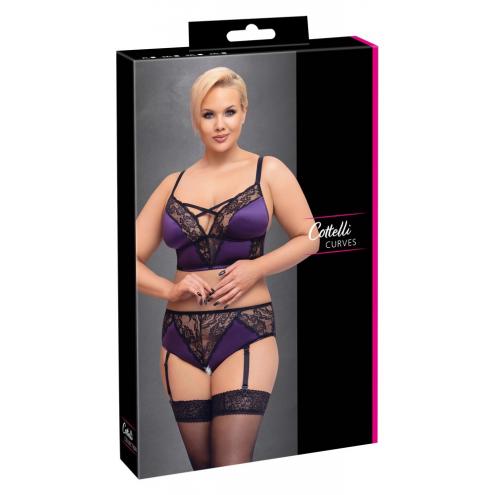 Еротичний комплект BH Set purple/black XL
