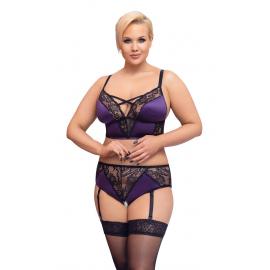 Эротический комплект BH Set purple/black XL - 1