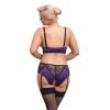 Еротичний комплект BH Set purple/black XL