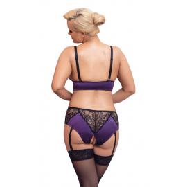 Эротический комплект BH Set purple/black XL - 4