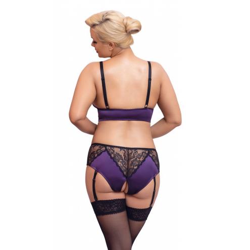 Еротичний комплект BH Set purple/black XL
