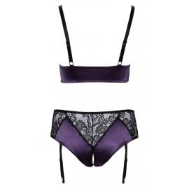 Эротический комплект BH Set purple/black XL - 5