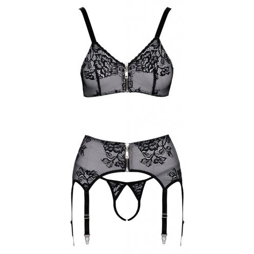 Еротичний комплект Bra Set b/w M