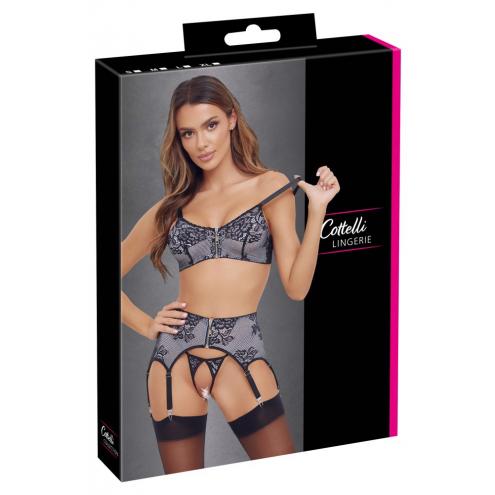Еротичний комплект Bra Set b/w M