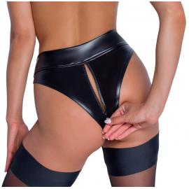 Еротичні стрінги на блискавці Noir Thong Zip L - 6