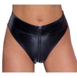 Еротичні стрінги на блискавці Noir Thong Zip L - 3