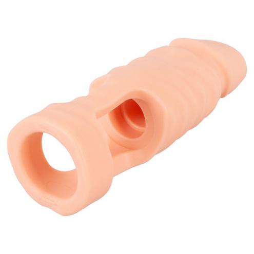 Насадка на мошонку Realistixxx Ball Stretcher, тілесна