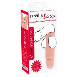 Насадка на мошонку Realistixxx Ball Stretcher, тілесна - 1