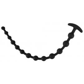 Анальний стимулятор Black Velvets Anal Beads Silic - 7