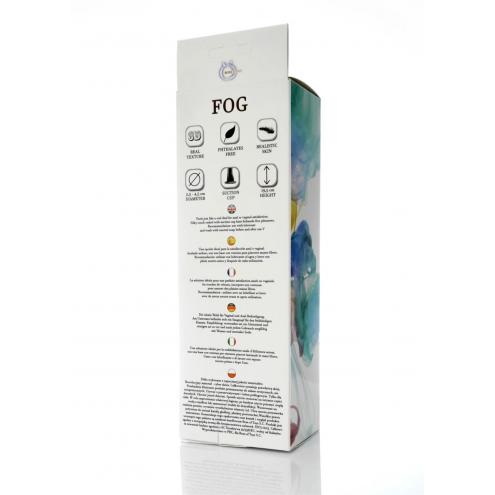 Вібратор Boss Series Fog, тілесний