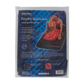 БДСМ-Wet games area, bed sheet,180 x 260 cm, black