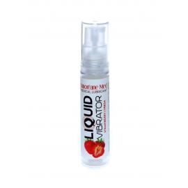Рідкий вібратор Liquid Вібратор Strawberry 10 ml