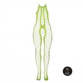 Бодистокинг - Ouch! Bodystocking With Halterneck Green, XL/4XL - 5
