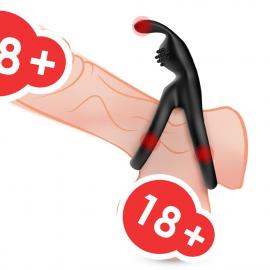 Эрекционное кольцо на пенис Tensy black - 3
