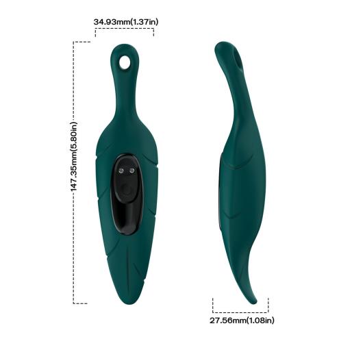 Вібростимулятор Leaf Green, 9 vibration functions