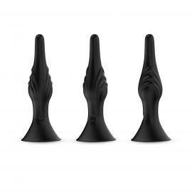 Анальный стимулятор Rocket Black, 9 vibration functions - 3