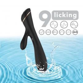Вібратор Hare Black, 9 vibration functions - 9