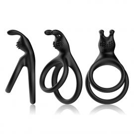 Ерекційне кільце на пеніс Tensy black - 2