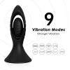 Анальний стимулятор Watchman Black, 9 vibration functions