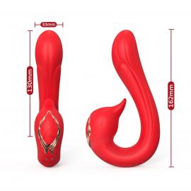 Вибратор Swan Red, 9 vibration functions - 3
