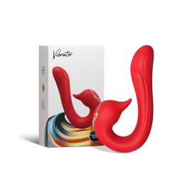 Вибратор Swan Red, 9 vibration functions - 6
