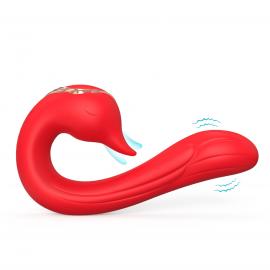 Вибратор Swan Red, 9 vibration functions - 1