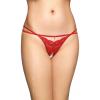 Жіночі стрінги - G-String 2496, red S/M