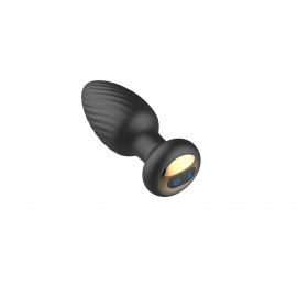 Анальна пробка B-Series Rotating anal plug, з функцією ротації, чорна - 3