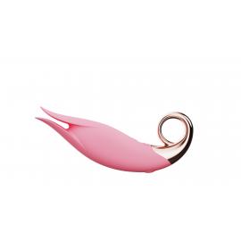 Вібратор Flirting Tongue Licking, рожевий - 1