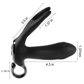 Масажер простати Dual tapping anal vibrator - 2