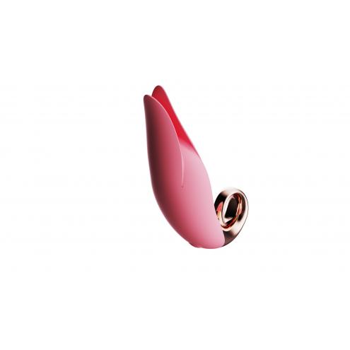 Вібратор Flirting Tongue Licking, рожевий