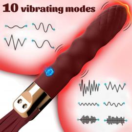 Вібратор флогер Virbating flogger - 6