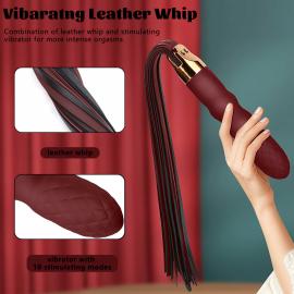 Вібратор флогер Virbating flogger - 8