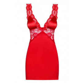 Комплект Obsessive Secred chemise (Червоний, XXL) - 3