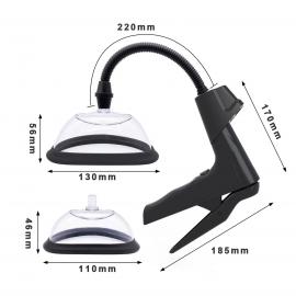 Вакуумна помпа Pompka Pussy Pump with digital display - 4