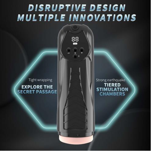 Мастурбатор LUXURY Masturbator, PREMIUM RECHARGEABLE MULTIFUNCTIONS 04