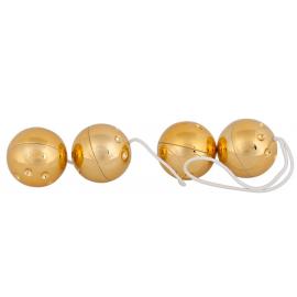Вагінальні кульки - Orgasmuskugeln Gold 4er-Set - 3