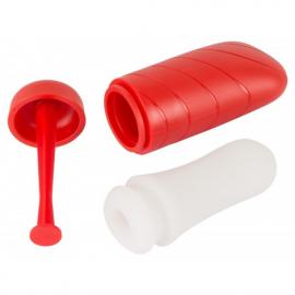 Мастурбатор у тубі, Pussy to Go Classic Red Masturbator - 10