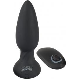 Анальна пробка Black Velvets RC Vibrating Plug - 1