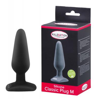 Анальная пробка MALESATION Silicone Classic Plug M