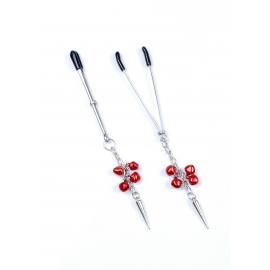 Зажимы Exclusive Nipple Clamps No.4 Fetish Boss Series - 1