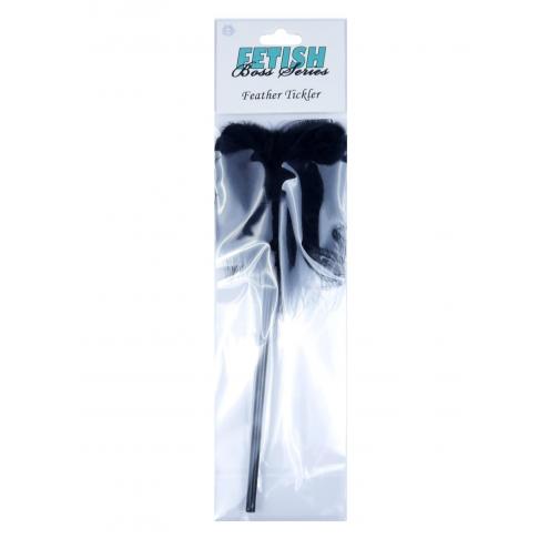 Пір'їнка Feather Tickler Black Boss Series Fetish