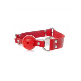 Кляп червоного кольору Knebel-Ball Gag - Fetish Boss Series - 3