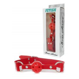 Кляп червоного кольору Knebel-Ball Gag - Fetish Boss Series - 1